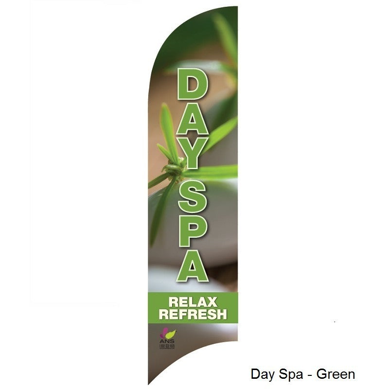Flutter Flag Day Spa (Green)